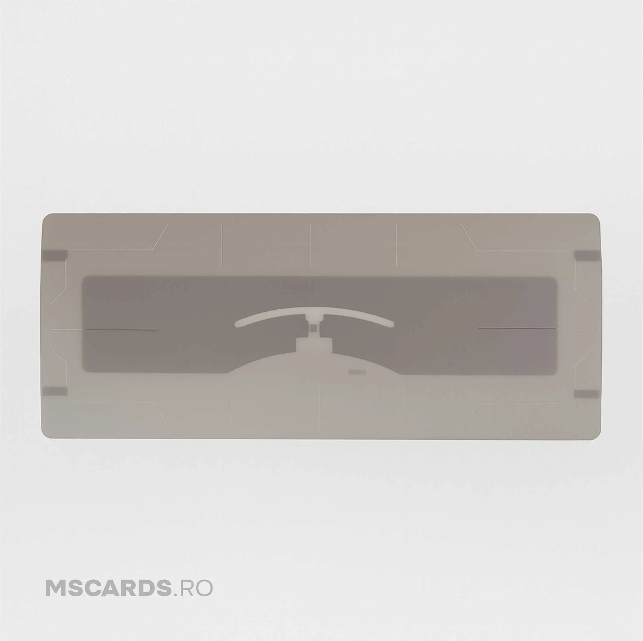 RFID UHF (860-960MHz) destructible adhesive label