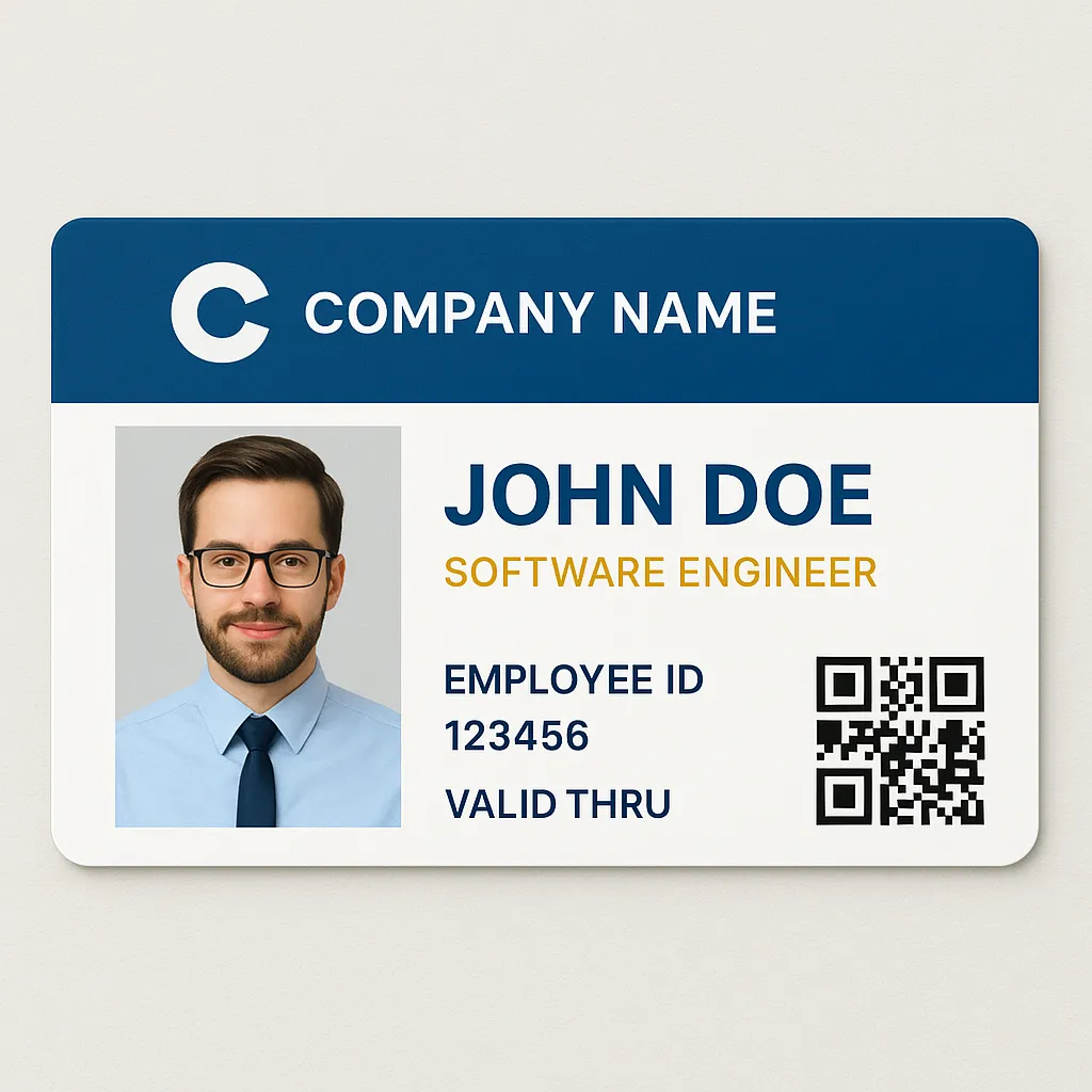 Custom Employee ID Card | Printed PVC, RFID Optional