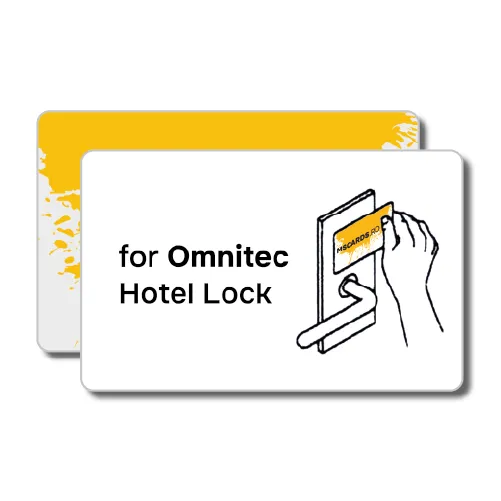 (Omnitec Lock Compatible, 1K, 13,56 MHz) Hotel Key Card