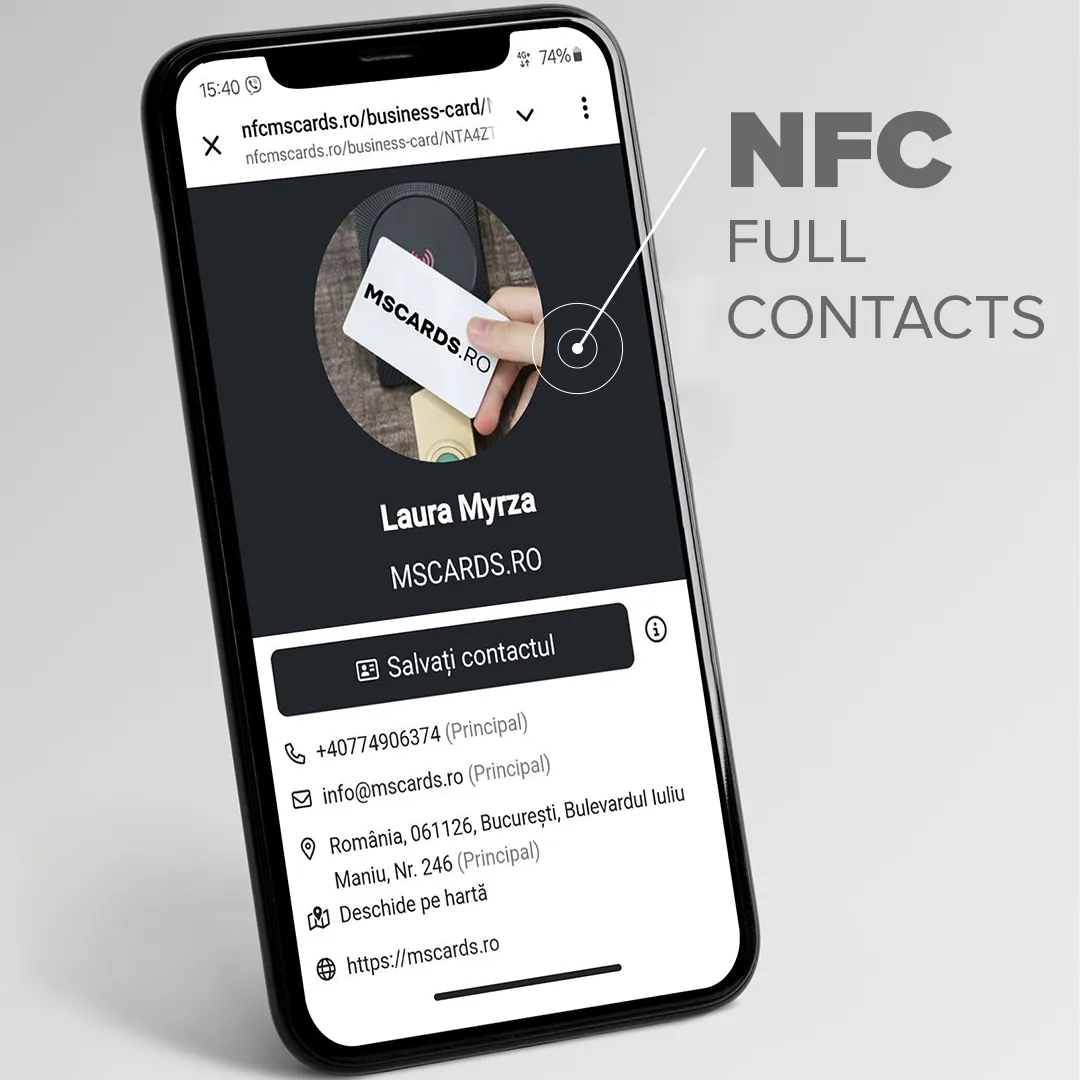 NFC Full contacts  Business Card